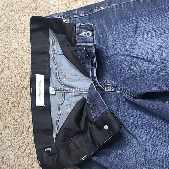 Vintage America Blue Skinny Jeans Classic Style - Picture 3 of 6